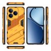 Realme C63 4G Global Punk Armor Phone Case with Holder - Orange - 3