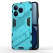 Realme C63 4G Global Punk Armor Phone Case with Holder - Blue - 1