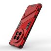 Realme 13 Pro 5G Punk Armor Red Phone Case with Holder - PC + TPU - 5