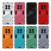Realme 13 Pro 5G Punk Armor Phone Case with Holder - Light Red - 7