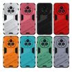 Realme 14 Pro+ 5G Punk Armor Phone Case with Holder - Orange - 6