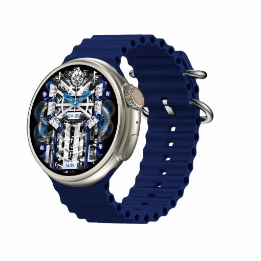 Z78 Ultra 1.52" HD Smart Watch - Heart Rate/Blood Oxygen Monitor (Blue) - 1