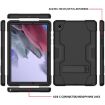 Samsung Galaxy Tab A8 Black Robot Silicone Hybrid Case with Holder - 2