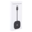 USB & USB-C Wired to Wireless CarPlay Adapter for iPhone - Black - 3