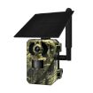 ESCAM QF380 4MP Solar Wildlife Hunting Camera, 4G US Version, Camouflage - 1