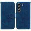 Tecno Camon 40 Pro 4G Blue Butterfly Rose Leather Phone Case - 1