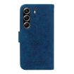 Tecno Camon 40 Pro 4G Blue Butterfly Rose Leather Phone Case - 4