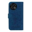 Tecno Spark 30 Pro Blue Butterfly Rose Embossed Leather Phone Case - 4