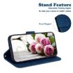Tecno Spark 30 Pro Blue Butterfly Rose Embossed Leather Phone Case - 6