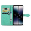 Ulefone Note 16 Pro Green Mandala Flower Embossed Leather Case - 3