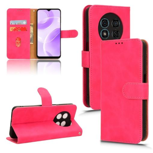 Ulefone Note 15 Rose Red Magnetic Flip Leather Phone Case - 1