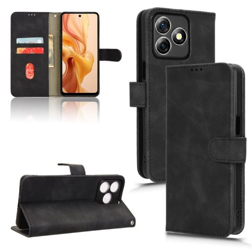 Ulefone Note 18 Ultra Black Magnetic Flip Leather Phone Case - 1