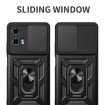 Moto G34 5G Case Blue - Sliding Camera Cover TPU+PC Design - 4