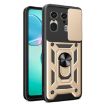 Motorola Edge 50 Ultra Gold TPU+PC Case with Sliding Camera Cover - 1