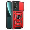 Motorola Moto G85/S50 Neo Red TPU+PC Case with Sliding Camera Cover - 1