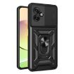 Motorola Moto G55 Phone Case Black - Sliding Camera Cover TPU+PC Design - 1