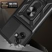 Motorola Moto G55 Phone Case Black - Sliding Camera Cover TPU+PC Design - 5