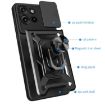 Motorola Edge 50 Neo Silver TPU+PC Case with Sliding Camera Cover - 3