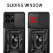 Motorola Edge 50 5G Red Phone Case with Sliding Camera Cover TPU+PC - 4