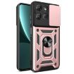 Moto G Power 2025 Case Rose Gold - Sliding Camera Cover TPU+PC - 1