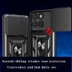 Motorola Edge 60 Fusion Phone Case Black - Sliding Camera Cover TPU+PC - 6
