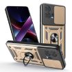 Motorola Edge 30 Fusion Gold TPU+PC Case with Sliding Camera Cover - 1
