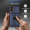 Moto G 5G 2024 Blue Case with Sliding Camera Cover TPU+PC - 9