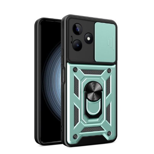 Realme C53/Narzo N53 4G Mint Green Camera Cover TPU Hybrid Case - 1