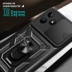 Realme C53/Narzo N53 4G Silver Sliding Camera Cover TPU Hybrid Case - 5