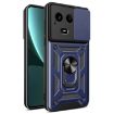 Realme Narzo 60x 5G Blue TPU Hybrid PC Case with Sliding Camera Cover - 1