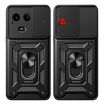 Realme Narzo 60x 5G Silver TPU Hybrid PC Case with Sliding Camera Cover - 4