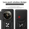 Realme 12 Pro/12 Pro+ 5G Black TPU Hybrid PC Case with Camera Cover - 4