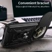 Realme 12 Pro/12 Pro+ 5G Gold TPU Hybrid PC Case with Camera Cover - 7