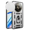 Realme 12 Pro/12 Pro+ 5G Silver TPU Hybrid PC Case with Camera Cover - 1