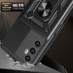 Realme C65 4G Silver Phone Case with Sliding Camera Cover TPU Hybrid PC - 5