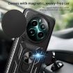 Realme 12+ 5G Black TPU Hybrid PC Case with Sliding Camera Cover - 6