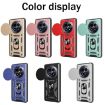 Realme 13+ 5G Phone Case Mint Green - Sliding Camera Cover TPU Hybrid PC - 2