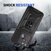 Realme C21Y/C25Y Black TPU Hybrid PC Case with Sliding Camera Cover - 8