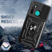 Realme 5 Pro Gold Sliding Camera Cover TPU Hybrid PC Phone Case - 7