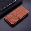 Tecno Camon 40 Brown Tiger Embossing Flip Leather Phone Case - 2