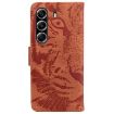 Tecno Camon 40 Pro 4G Brown Tiger Embossing Flip Leather Case - 4