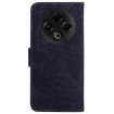 Tecno Spark 30 4G Flip Leather Case - Tiger Embossing Pattern (Black) - 4
