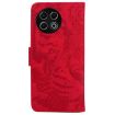 Tecno Spark 30 Pro Red Tiger Embossing Flip Leather Phone Case - 4