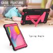 Samsung Galaxy Tab A8.0 (2019) T290 Shockproof Case Black+Rose Red - 3