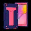 Samsung Galaxy Tab A8.0 (2019) T290 Shockproof Case Navy/Rose Red - 2
