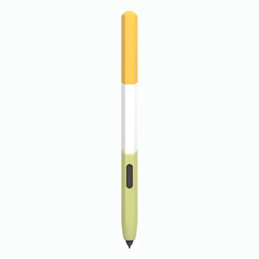 Samsung Galaxy Tab S7 LOVE MEI Yellow Silicone Pen Case - 1