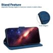 Tecno Camon 40 Pro 4G Blue Geometric Embossed Leather Phone Case - 6