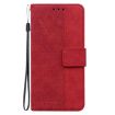 Tecno Camon 40 Pro 4G Red Geometric Embossed Leather Phone Case - 3
