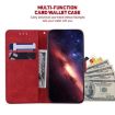 Tecno Camon 40 Pro 4G Red Geometric Embossed Leather Phone Case - 5