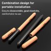Samsung Galaxy Tab S7 LOVE MEI Orange Silicone Pen Case Protective Cover - 6